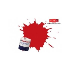   Humbrol (HA19) Bright Red - Fényes piros - akril makett festék