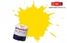Humbrol (HA69) Yellow - Fényes sárga - akril makettfesték