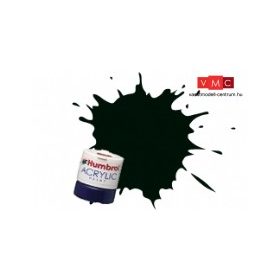   Humbrol (HA91) Black Green - Matt feketészöld - akril makett festék