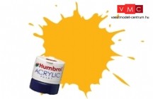 Humbrol (HA154) Insignia Yellow - Matt címersárga - akril makettfesték
