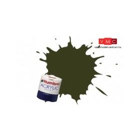   Humbrol (HA163) Dark Green - Selyemfényű sötétzöld - akril makett festék