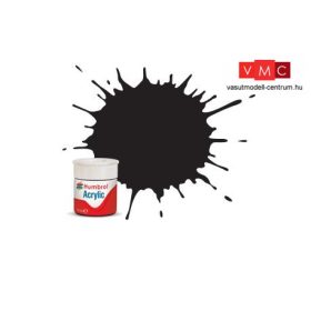   Humbrol RC 401 Dirty Black - Matt Piszkos fekete akril makett festék - Vasúti szín (GB)