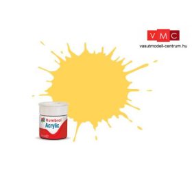  Humbrol RC 407 BR Yellow - Matt BR Sárga akril makett festék - Vasúti szín (GB)
