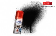 Humbrol (AD85) Coal Black - Selyemfényű szénfekete spray, 150 ml
