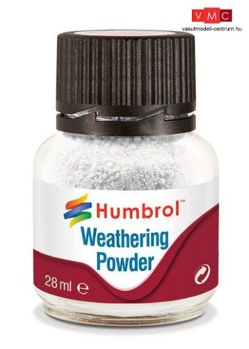 Humbrol AV0002 Weathering Powder 28 ml - White - Fehér Enamel pigmentpor