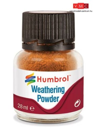 Humbrol AV0008 Weathering Powder 28 ml - Rust - Rozsda Enamel pigmentpor