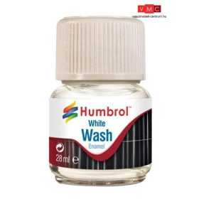   Humbrol AV0202 Enamel Wash 28 ml - White - Fehér Enamel bemosófolyadék