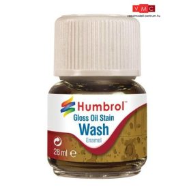   Humbrol AV0209 Enamel Wash 28 ml - Oil Stain - Olajfolyás Enamel bemosófolyadék