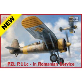   IBG Models 32002 P11C Romanian Service (1/32) repülőgép makett