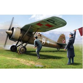   IBG Models 32005 PZL P.11c w/ Pilot and Ground Crew (1/32) figura makett készlet