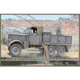   IBG Models 35003 German Einheitsdiesel Pritschenwagen (1/35) harcjármű makett