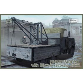   IBG Models 35006 1/35 German Einheitsdiesel with Bilstein crane (1/35) harcjármű makett