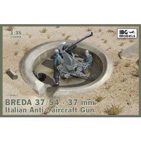   IBG Models 35009 Breda 37/54 - 37mm Italian AA gun (1/35) löveg makett