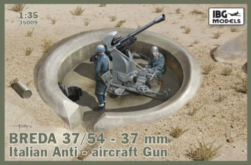 IBG Models 35009 Breda 37/54 - 37mm Italian AA gun (1/35)