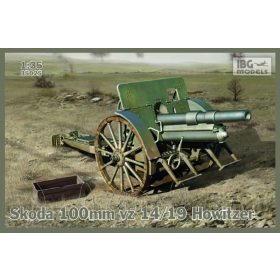   IBG Models 35025 Skoda 100mm vz 14/19 Howitzer (1/35) harckocsi makett