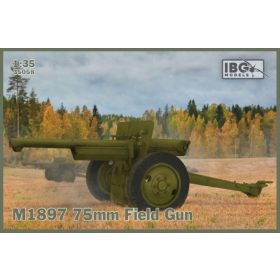 IBG Models 35058 M1897 Field Gun (1/35) löveg makett