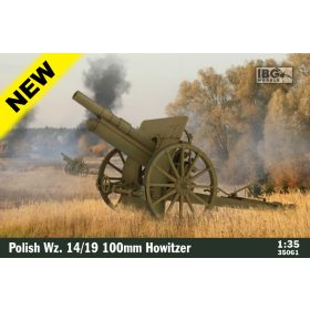   IBG Models 35061 Polish Wz.14/19 100mm Howitzer (1/35) löveg makett