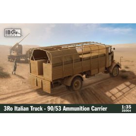   IBG Models 35064 3Ro Italian Truck-90/53 Ammunition carri (1/35) harcjármű makett