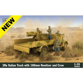   IBG Models 35065 3RO Italian Truck 100/17 Howitzer crew (1/35) harcjármű makett