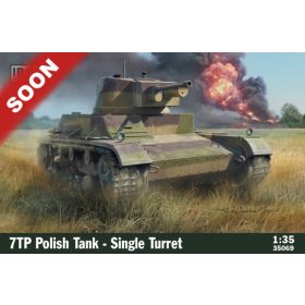  IBG Models 35069 7TP Polish Tank Single Turret (1/35) harckocsi makett
