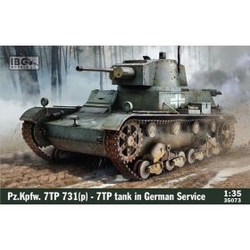   IBG Models 35073 Pz.Kpfw 7TP 731(p) in German Service (1/35) harckocsi makett