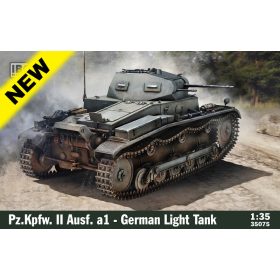   IBG Models 35075 Pz.Kpfw. II Ausf. a1 - German Light Tank (1/35) harckocsi makett