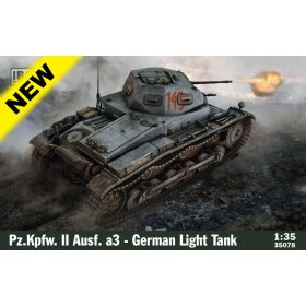   IBG Models 35078 Pz.Kpfw.II Ausf.a3 German Light Tank (1/35) harckocsi makett