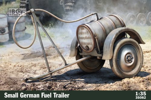 IBG Models 35082 German Small Fuel Trailer (1/35) makett