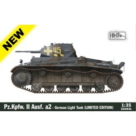   IBG Models 35083L German Pz.Kpfw. II Ausf.a2 Limited Edition (1/35) harckocsi makett