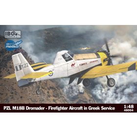  IBG Models 48004 PZL M18 Dromader - Firefighter Aircraft in Greek Service (1/48) repülőgép makett