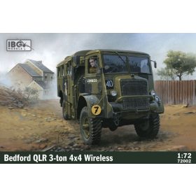   IBG Models 72002 Bedford QLR Wireless (1/72) harcjármű makett