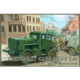   IBG Models 72012 Chevrolet C15A No.13 Cab Watertank (1/72) harcjármű makett
