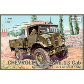   IBG Models 72014 Chevrolet C15A No.13 Cab General  (1/72) harcjármű makett