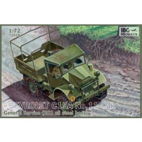   IBG Models 72018 Chevrolet C15A No.11 Cab General  (1/72) harcjármű makett