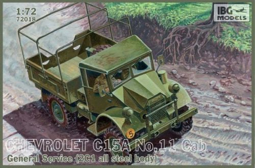 IBG Models 72018 Chevrolet  C15A No.11 Cab General  (1/72)