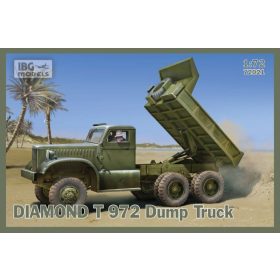   IBG Models 72021 Diamond T972 Dump Truck (1/72) harcjármű makett
