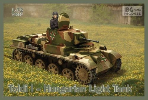 IBG Models 72027 Hungarian Toldi I Light Tank 1/72 harckocsi makett