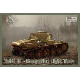   IBG Models 72030 Hungarian Toldi III Light Tank 1/72 harckocsi makett