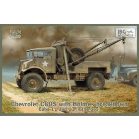   IBG Models 72032 Chevrolet C60S 13/11 Cab with Holmes  (1/72) harcjármű makett