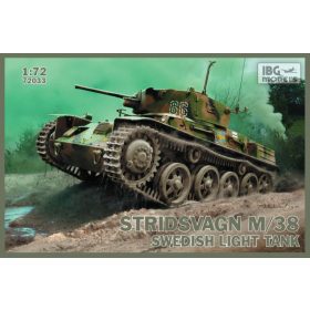   IBG Models 72033 Stridsvagn M/38 Swedish Light Tank (1/72) harckocsi makett