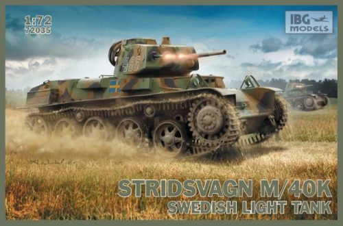 IBG Models 72035 Stridsvagn M/40 K Swedish Light Tank (1/72)