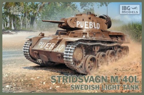 IBG Models 72036 Stridsvagn M/40 L Swedish Light Tank (1/72)