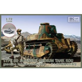   IBG Models 72039 Type 89 Japanese Medium Tank KOU gasHybri (1/72) harckocsi makett