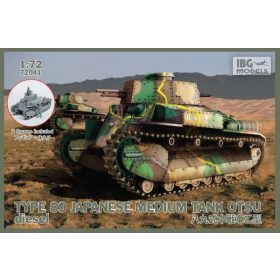   IBG Models 72041 Type 89 Japanese Medium Tank OTSU (1/72) harckocsi makett