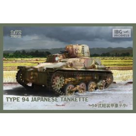   IBG Models 72043 Type 94 Japanese Tankette (1/72) harckocsi makett