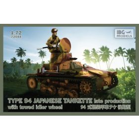   IBG Models 72044 Type 94 Japanese Tankette-late idlerwhee (1/72) harckocsi makett