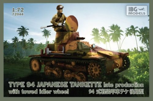 IBG Models 72044 Type 94 Japanese Tankette-late idlerwhee (1/72)