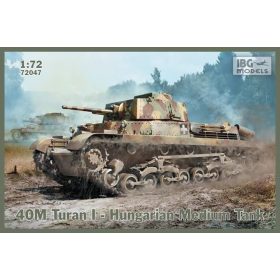   IBG Models 72047 Hungarian 44M Turan I Medium Tank 1/72 harckocsi makett