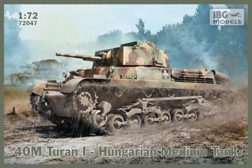 IBG Models 72047 Hungarian 44M Turan I Medium Tank 1/72 harckocsi makett