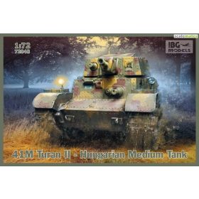   IBG Models 72048 41M Turan II Hungarian Medium Tank 1/72 harckocsi makett